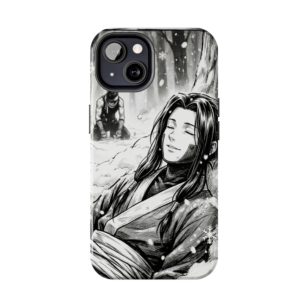 Haku and Zabuza Phone Case | Anime Character Illustration